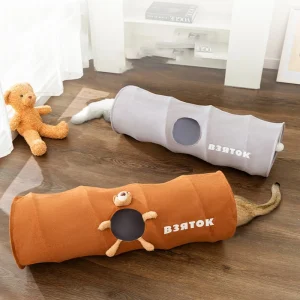 Cat Tunnel Beds Cats Puppy Bed Pet Supplies Accessory Houses and Habitats Dog Mat Accessories Kitten Goods Things House Cushions