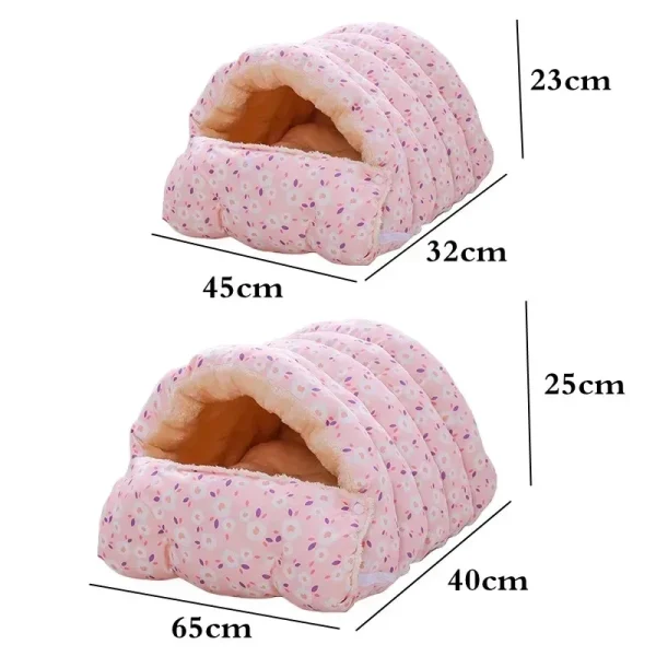 Cats Beds Puppy Bed Winter Pet Supplies Accessories Bed Products Goods Houses and Habitats Cushions Kitten Things Accessory - Image 3