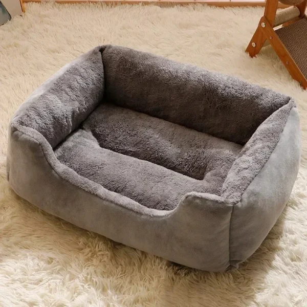 Bed for Cats Pet Products Cushions Kitten Goods Accessories Dog All Houses Supplies Things Accessory Habitats Basket House Beds - Image 4