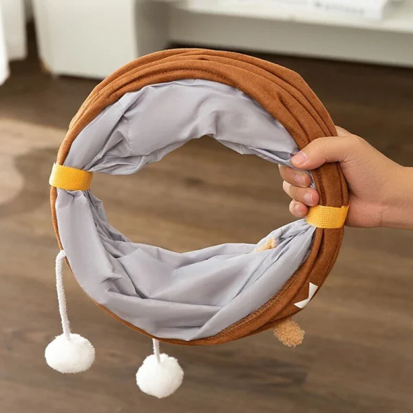 Cat Tunnel Beds Cats Puppy Bed Pet Supplies Accessory Houses and Habitats Dog Mat Accessories Kitten Goods Things House Cushions - Image 5